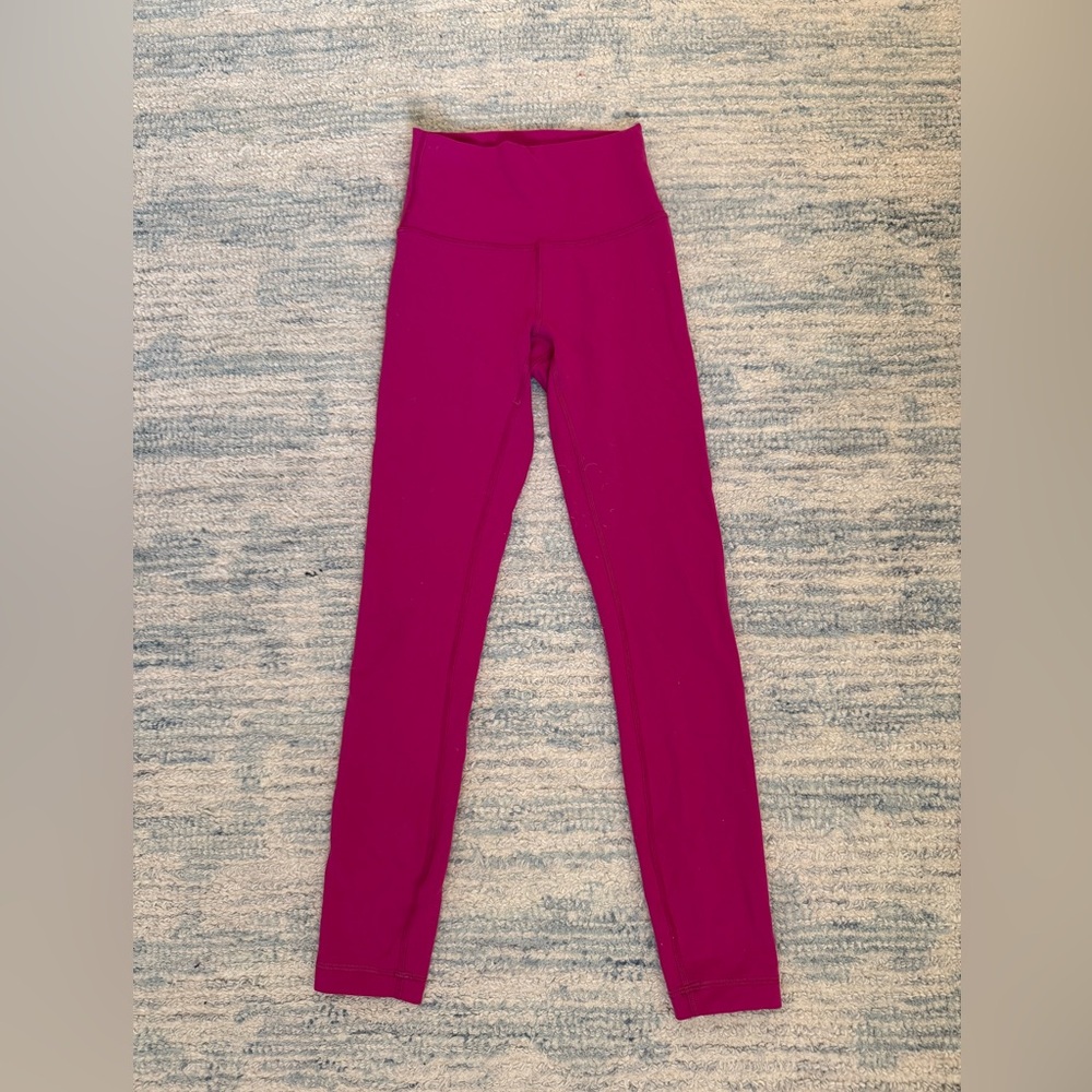Pink lululemon leggings